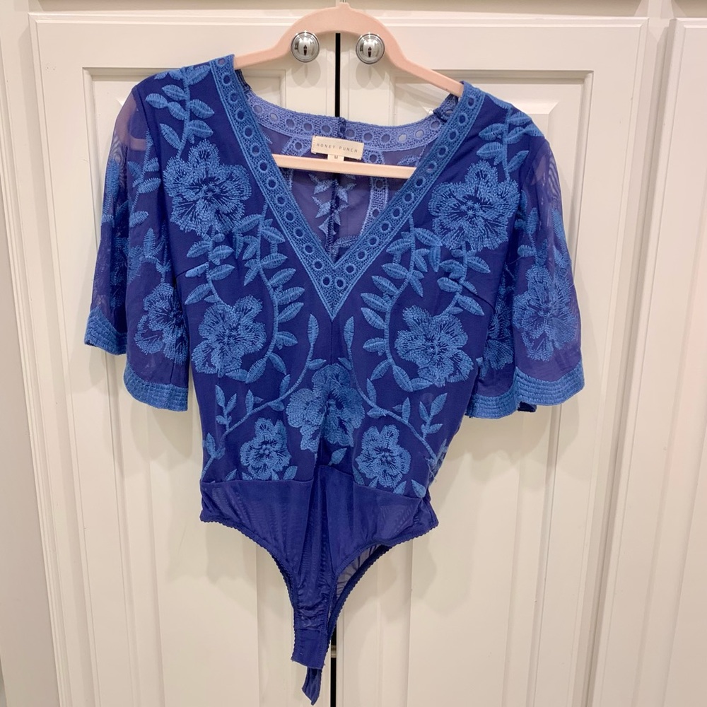 Blue Lace Bodysuit🦋